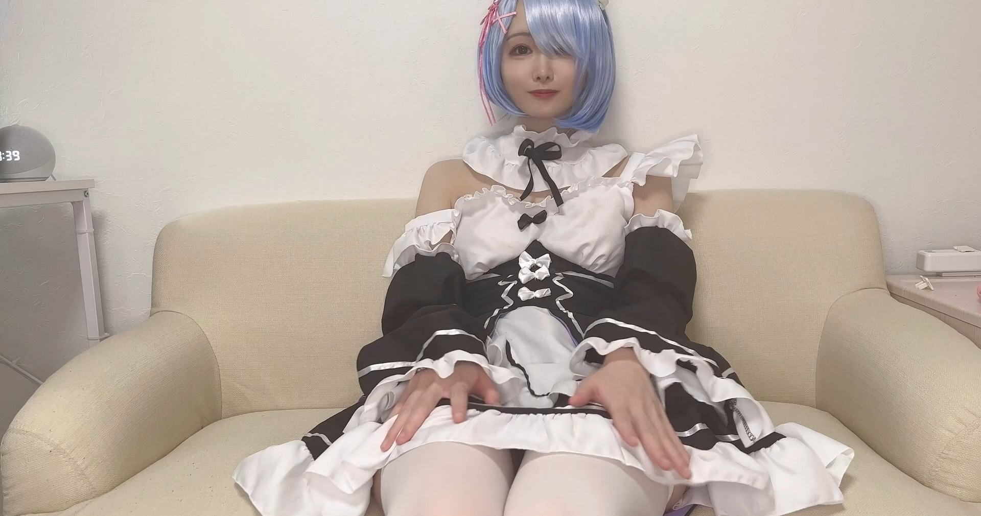 Cute girl masturbating